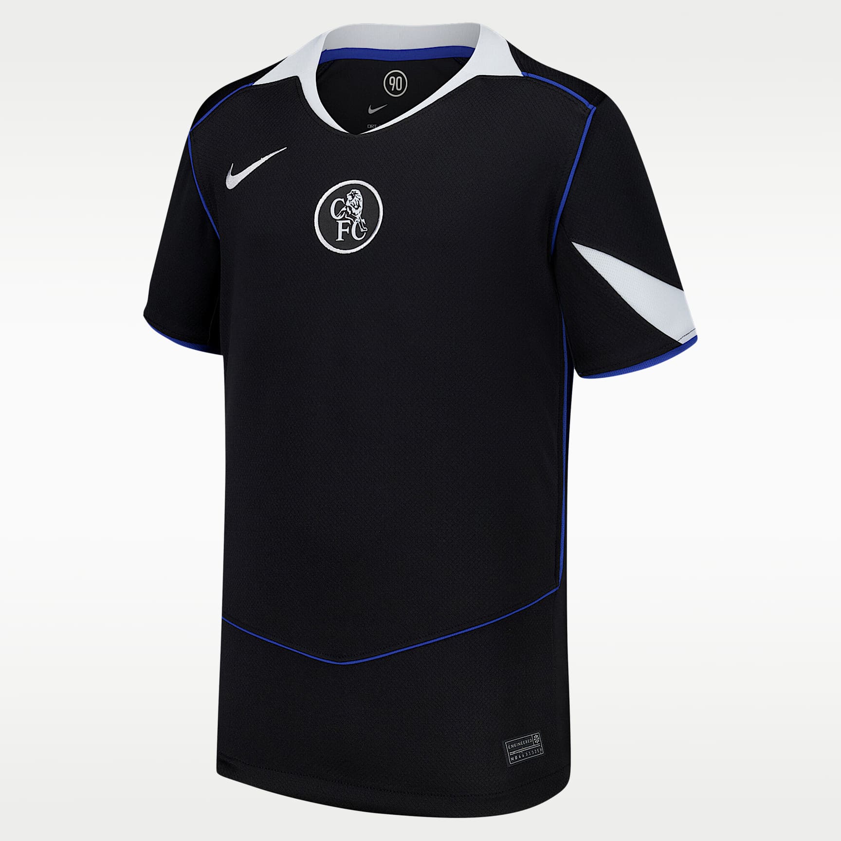 Enzo Fernández Chelsea 2025/26 Stadium Third Big Kids' Nike Dri